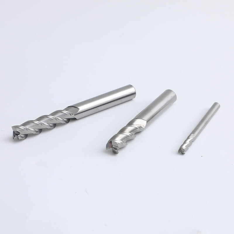 3MM 3 Flute Solid Carbide End Mills For Aluminum and Steel 4 - 3MM 3 Flute Solid Carbide End Mills For Aluminum and Steel