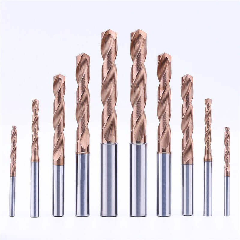 Cemented Carbide Drill Bits For Drilling Hardened Steel 3 - 3xD Cemented Carbide Drill Bits For Drilling Hardened Steel